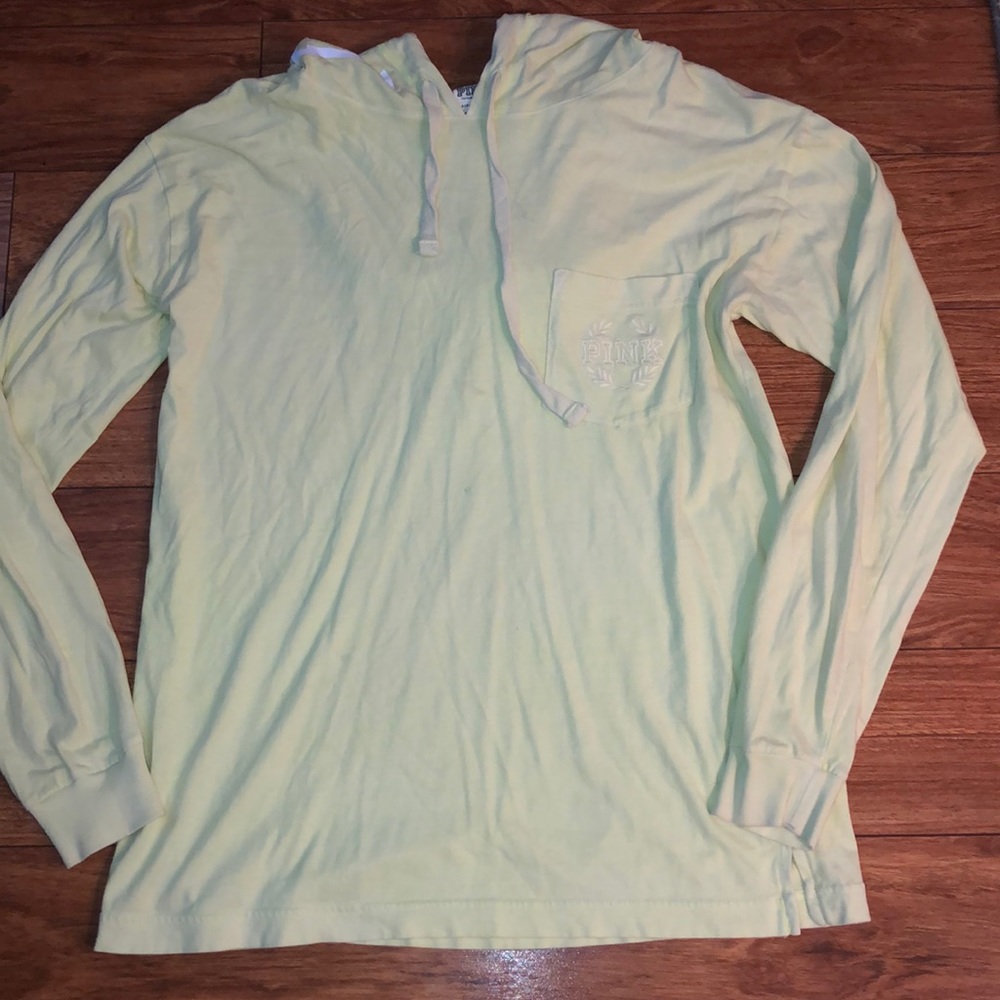 Neon Victoria’s Secret PINK Sweatshirt Tee